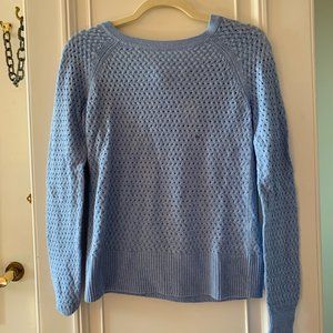 Light blue knit sweater